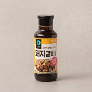 돼지갈비양념 500g