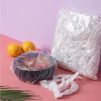 제이큐 일회용 비닐랩 그릇 포장 비닐덮개 비닐 커버 100p X ( 3매입 )