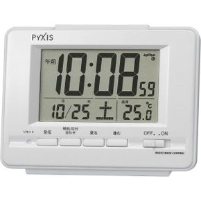 일본 세이코 슈퍼 라이덴 알람시계 NR52 Seiko 디지털 RC Alarm Clock with Calendar Temperatur