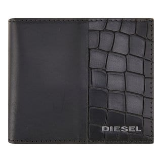 디젤 크로커다일 배색 레더 지갑 1319370603001