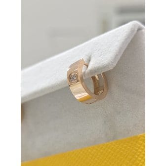 로제도르 [파주점] [모던슈아(D)P] 다이아몬드 원터치 귀걸이 PG 14k 212300030