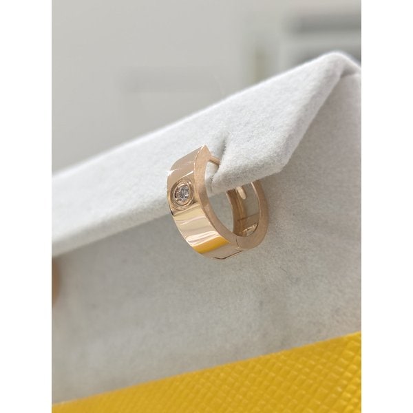 [파주점] [모던슈아(D)P] 다이아몬드 원터치 귀걸이 PG 14k 212300030