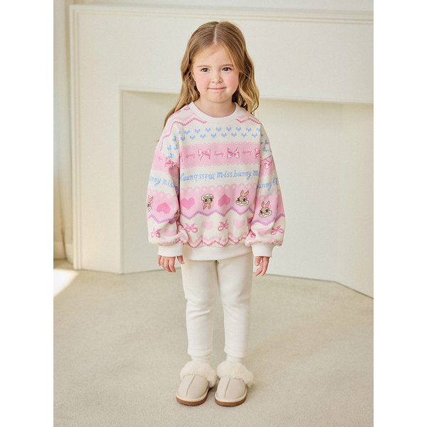 [디즈니]미스버니 럽럽자가드밍크기모티셔츠