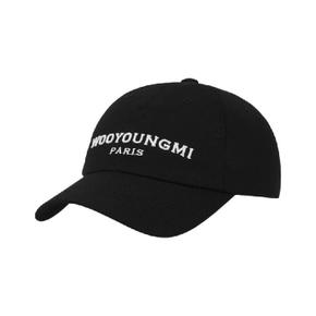 자수 볼캡 블랙   26FW W263CA52661B