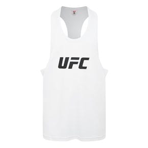 UFC 피지컬 짐웨어 슬리브리스 화이트 U4SLV2103WH