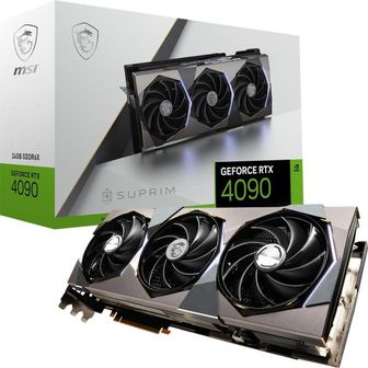  영국 MSI 그래픽카드0108 GeForce RTX 4090 SUPRIM 24G Gaming Graphics Card NVIDIA 24GB GDDR6