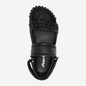 [해외배송] 아쉬 콤보 스터드 장식 스카프 샌들 S25TIXTY04 BLACK