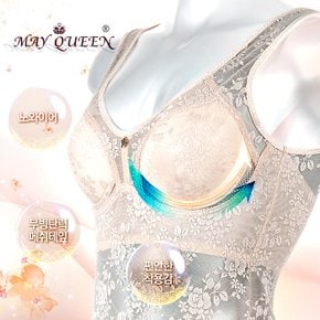 [MAY QUEEN] 플라워 시스루 무빙 메쉬 볼륨업 브라 런닝 mrb7077