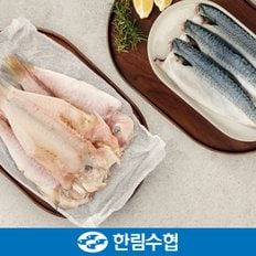 [제주 한림수협] 제주 옥돔&순살고등어 1호 혼합 옥돔 3미(130g x 3팩)+고등어 5팩(100g x 5팩) / 부직포가방