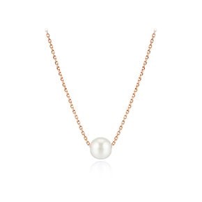 8mm 베이직 진주 목걸이 ELBRNN198