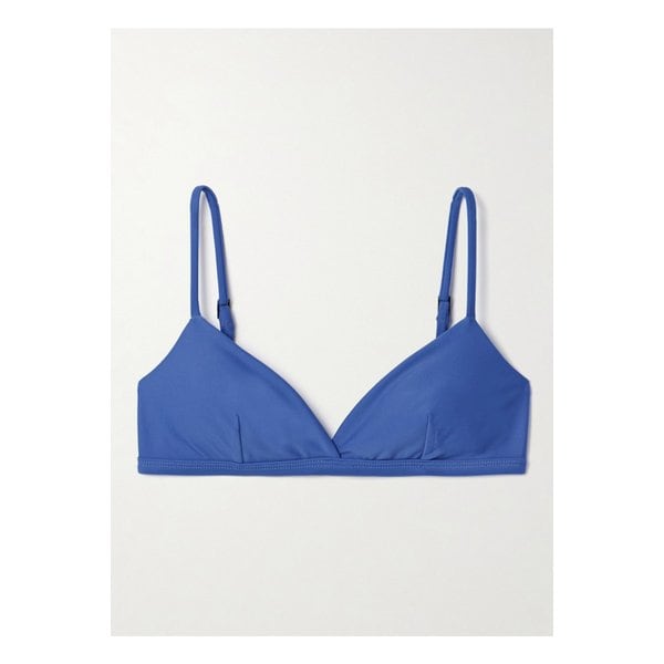 마티유 더 크롭  트라이앵글 비키니 탑 코발트 블루 1647597349212551
