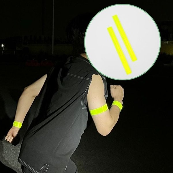 야간 팔찌 반사 Jpar 2P 런닝 실리콘 원 (WFJ8G09)