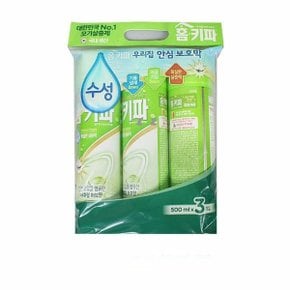 홈키파 내츄럴 허브향 에어졸 모기 스프레이 500ml 3p