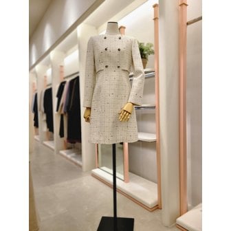 잇미샤 [여주점] 여성 라운드넥 트위드 원피스(ITPAWOP800)