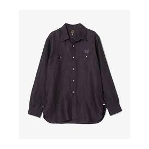 25SS 니들스 긴팔 셔츠 QV291PURPLE DOM