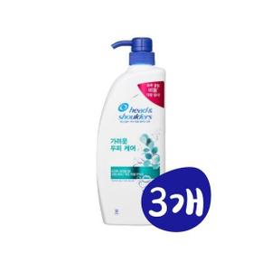 헤드앤숄더 가려운 두피케어 샴푸 850ml 3개,