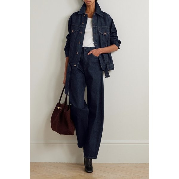 메릿 벨티드 데님 재킷 46376663162898615