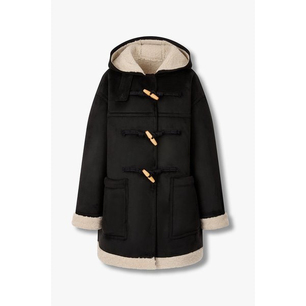 신세틱 무스탕 후디 더플 코트 9105461111099