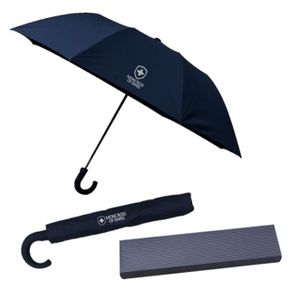 곡자핸들 우산 골프 우산(플라스틱손잡이) 2단