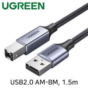 Ugreen U-80802 USB2.0 AM-BM 케이블 1.5m