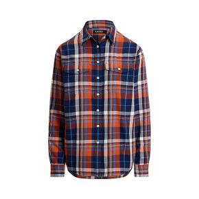 플래드 코튼 트윌 셔츠(WMLRSHTS6820527999)