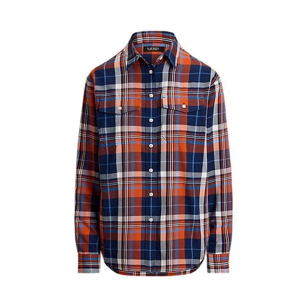 플래드 코튼 트윌 셔츠(WMLRSHTS6820527999)