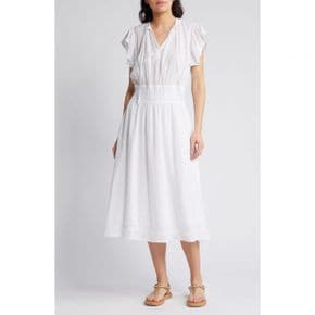 4606915 Rails Iona Linen Blend Midi Dress