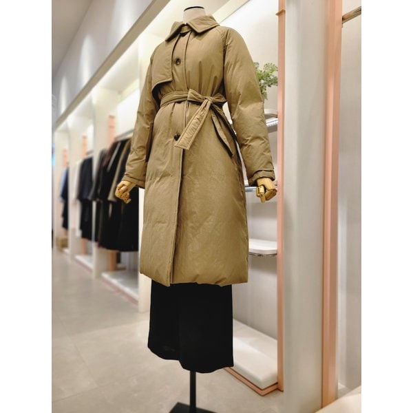 [여주점] 여성 벨티드 싱글 트렌치 구스다운 점퍼(ITPBYPD700)