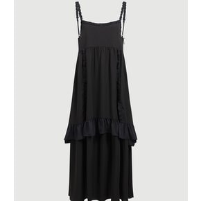 Coloration Frill Layering Dress (black)  LFDAW25210BKX