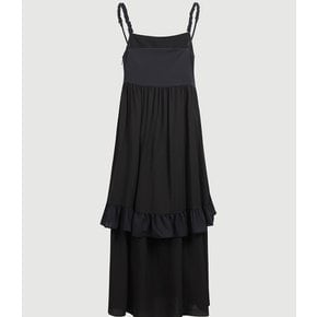 Coloration Frill Layering Dress (black)  LFDAW25210BKX
