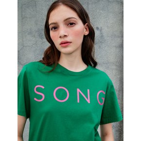Love Song Half_Sleeve T-shirt_Green