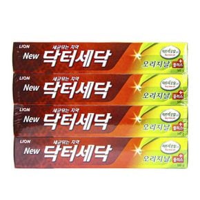 BTM 닥터세닥 치약 오리지날 플러스 140g 4입