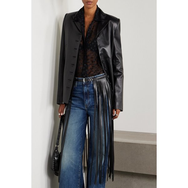 디앙슈 프린지 가죽 벨트 46376663162899098