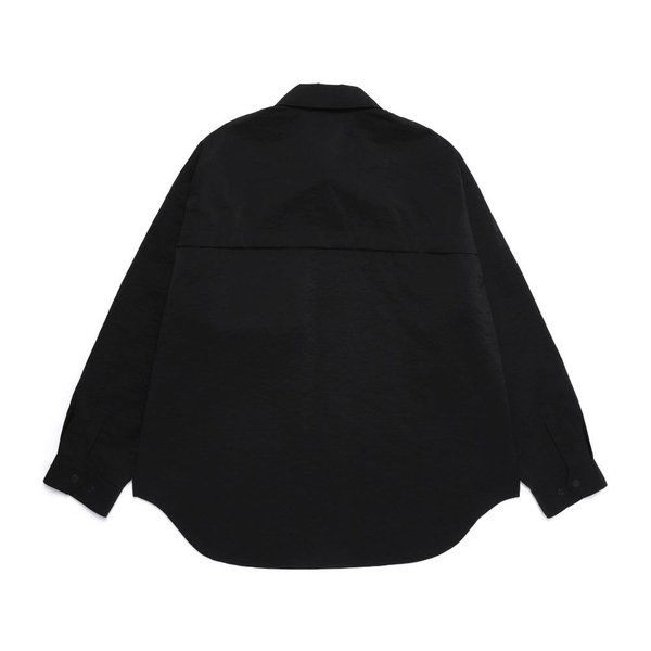 [여주점] N252MSH100 NRN 나일론 긴팔 셔켓 CARBON BLACK