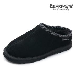 BEARPAW (베어파우) 양털 여성 블랙 슬리퍼 TABITHA (2973011QD-W)