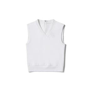 WOMEN BLOSSOM FULLOVER VEST_NLTCS23203WHX