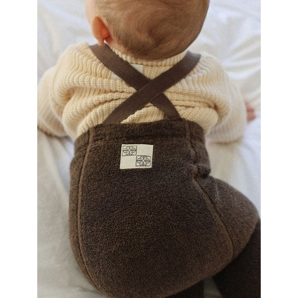 BABY] 테리 푸디 타이즈 브라운