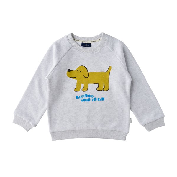 [여주점] [오프라벨 여주점] 블루독 (MG) 도기프렌즈스웨트셔츠 (25125-334-01)