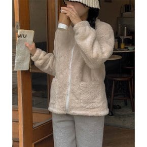 MADE 랜디 플리스 남녀공용 보아털 양털 후리스 집업 자켓