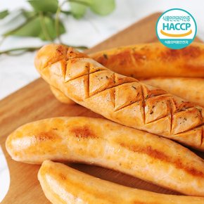 [HACCP] 국내산 독일식 수제 화이트 소세지(파프리카) 240gx2