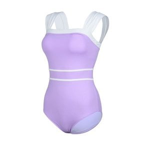 [본사직영] 여성 셔링 모노키니 퍼플 RN-LS2F753-PP