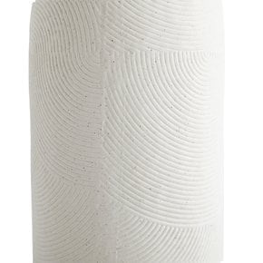 플리세 트럼펫화병_화이트
