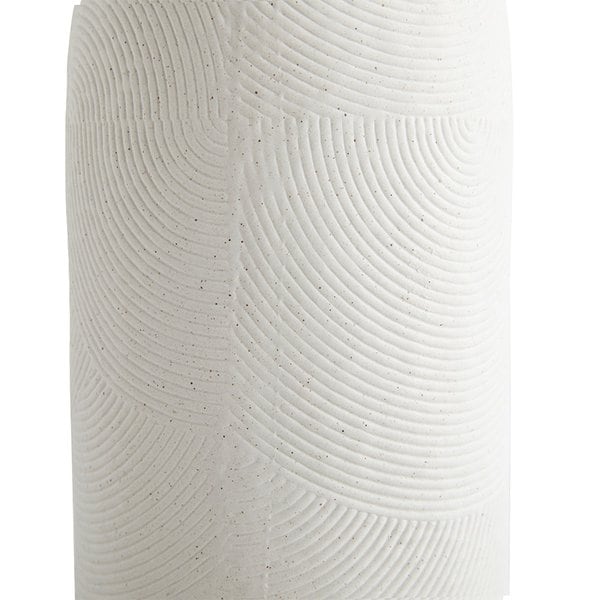 플리세 트럼펫화병_화이트