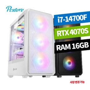 피씨스토어 일사천리 게이밍PC i7 14700F RTX 4070SUPER (16GB, M.2 500GB)