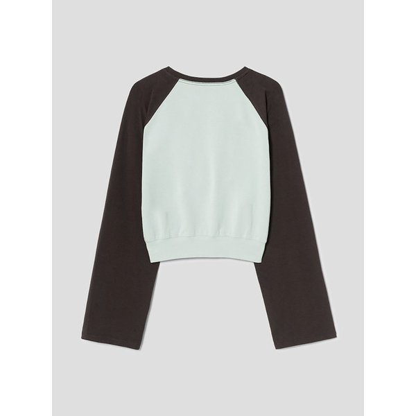 Vasto Raglan Sweatshirt  Apple Green (TA5741A01K)