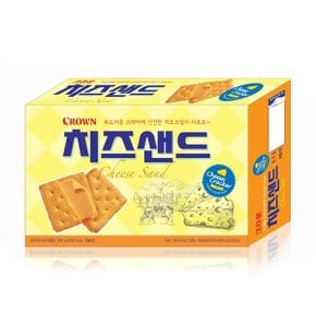 메가커피 크라운 치즈샌드 대 240g 1박스 8개