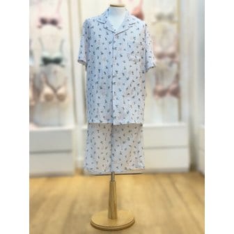 트라이엄프 [파주점] 폴리요루 토끼 반팔 남파자마TFMPJ175BU