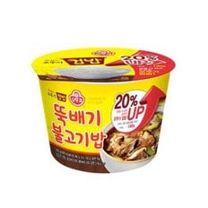 오뚜기 컵밥 뚝배기불고기밥 320g x 12