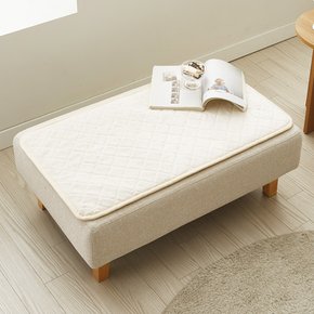 카본 탄소 전기방석 2인용 소프트극세사 베이지 50X90