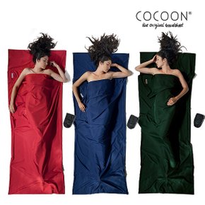 여행용 사각 라이너 침낭 Polyester Microfiber